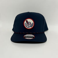 Sean M’s Cleveland Indians Navy with Navy and Red Imperial Rope Hat Snapback