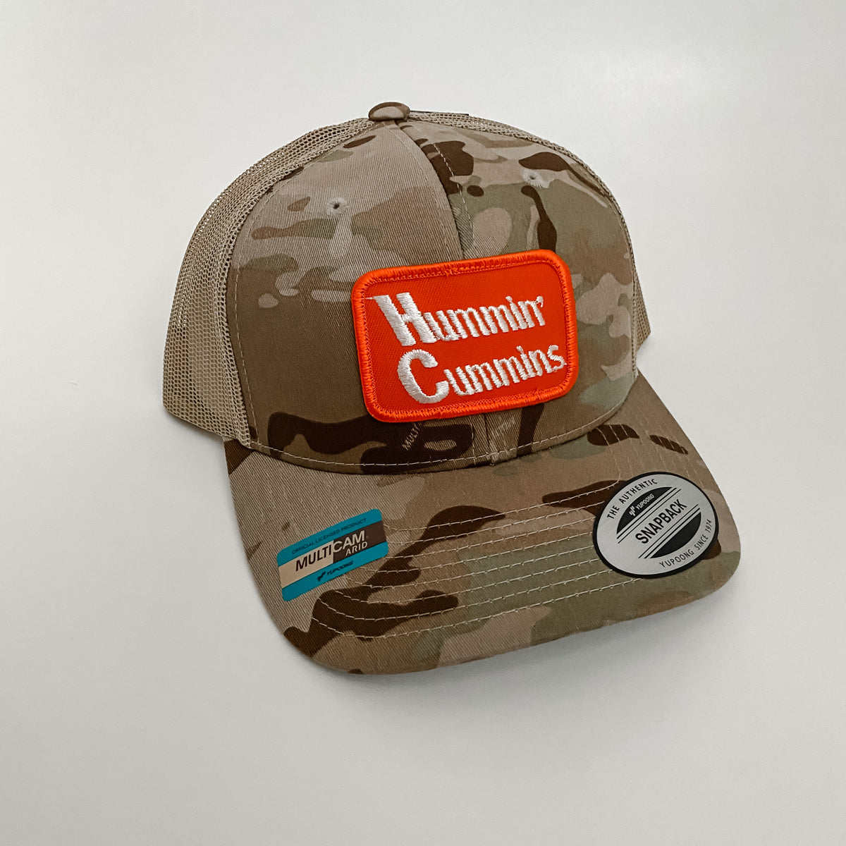 Camo cummins hat online