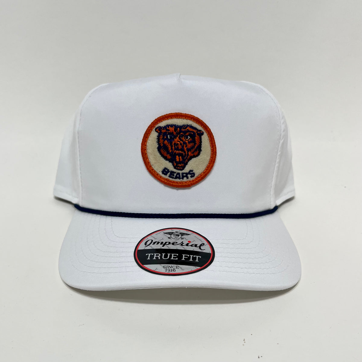 Will M's Buffalo Bills Navy and White Rope Imperial Snapback