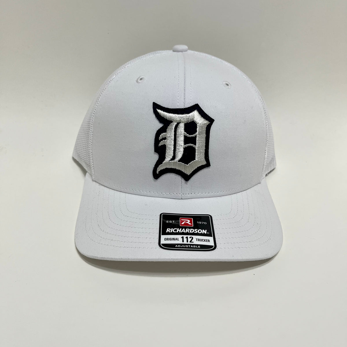 Hat - Detroit Thirsty Orange White Richardson Snapback — Detroit