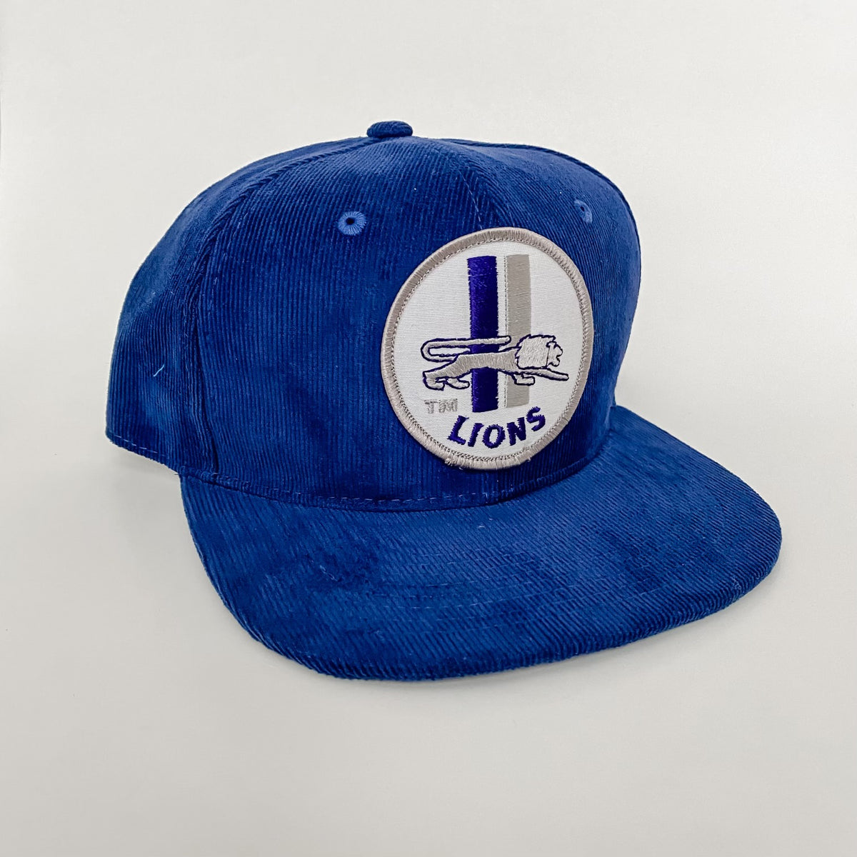 Schera S' Detroit Lions Navy Corduroy Snapback – JonnyCaps