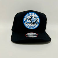 Jason E’s University of Kentucky Wildcats Black and Black Imperial Rope Hat Snapback