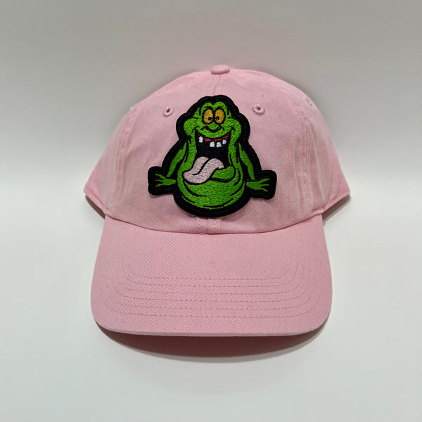Josh D’s Slimer Ghostbusters Pink Dad Hat Strapback