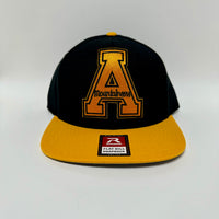 Paul B’s Appalachian State Mountaineers Black and Gold Richardson Snapback