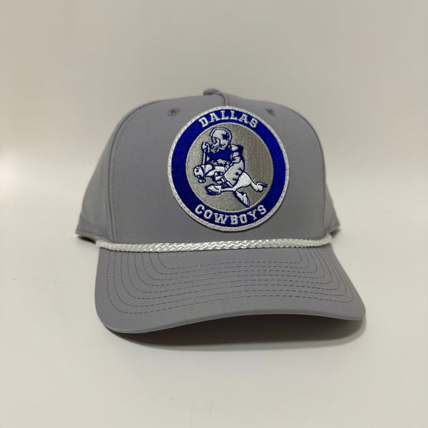 Kendra M's Dallas Cowboys Gray with White Richardson Rope Hat