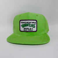 Robert P’s Teenage Mutant Ninja Turtles Neon Green Corduroy Snapback