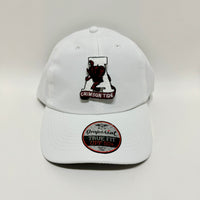 Cape R’s Alabama Crimson Tide White A Imperial Performance x210p Strapback