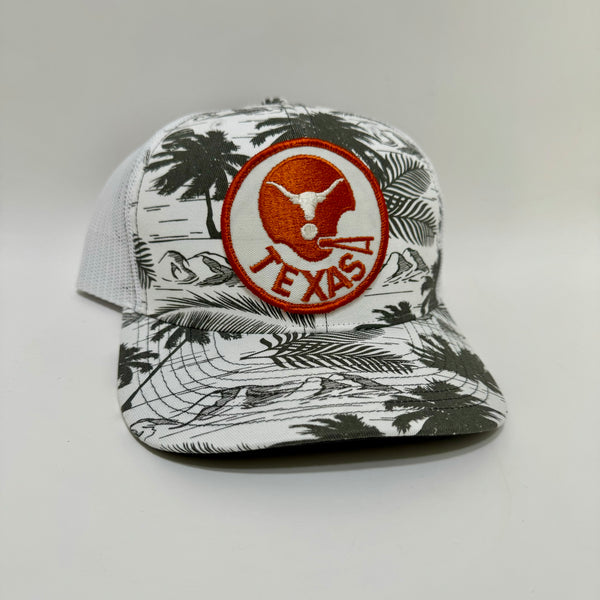 Clayton R’s University of Texas Longhorns Richardson Hawaiian Trucker Snapback