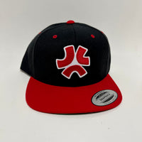 Kevin W’s Anger Mark Black & Red Yupoong Snapback