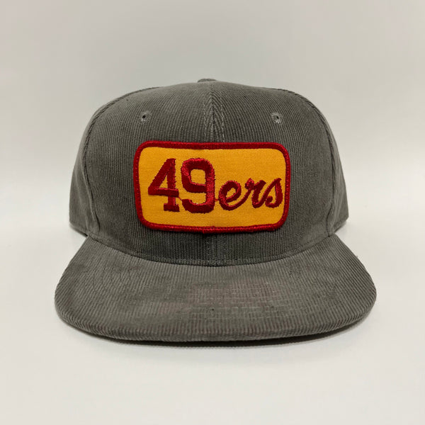 Gray online 49ers hat