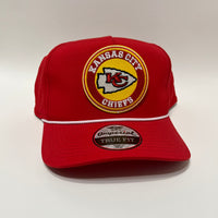Narro H’s Kansas City Chiefs Red and White Imperial Rope Hat Snapback