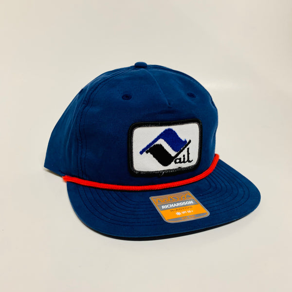 Will M’s Vail Navy and Red Rope Richardson Snapback