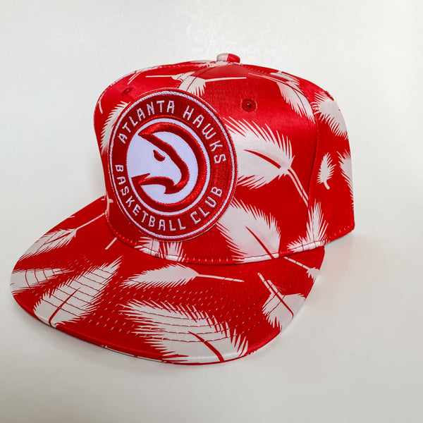 Atlanta Hawks Red Feather Snapback