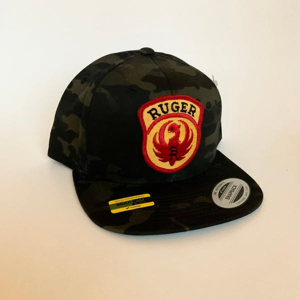 Keith’s Ruger Firearms Black Camo Yupoong Snapback