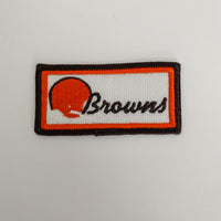 Cleveland Browns Throwback Rectangle NFL Patch