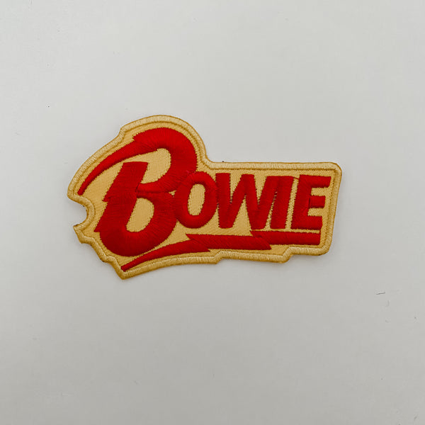 David Bowie Red and Yellow Music Patch