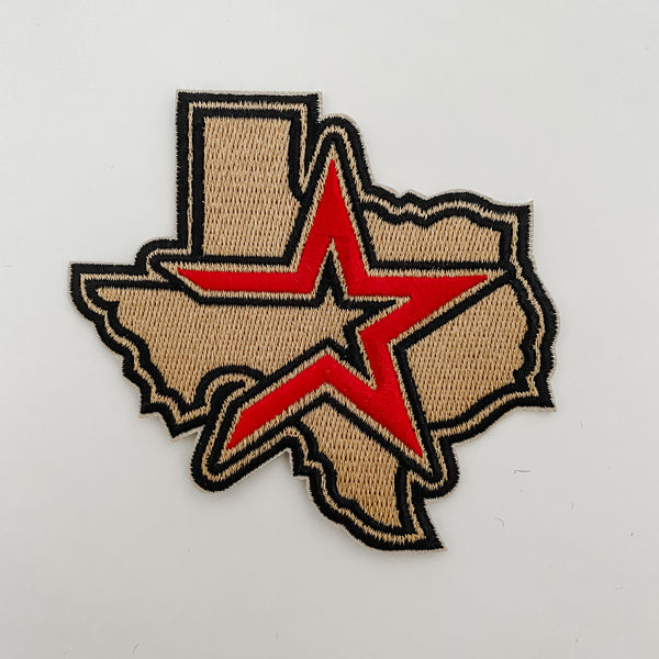 Houston Astros Red Gold and Black MLB Patch – JonnyCaps