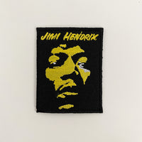 Jimi Hendrix Black and Yellow Music Patch