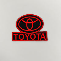 Toyota Red and Black Patch