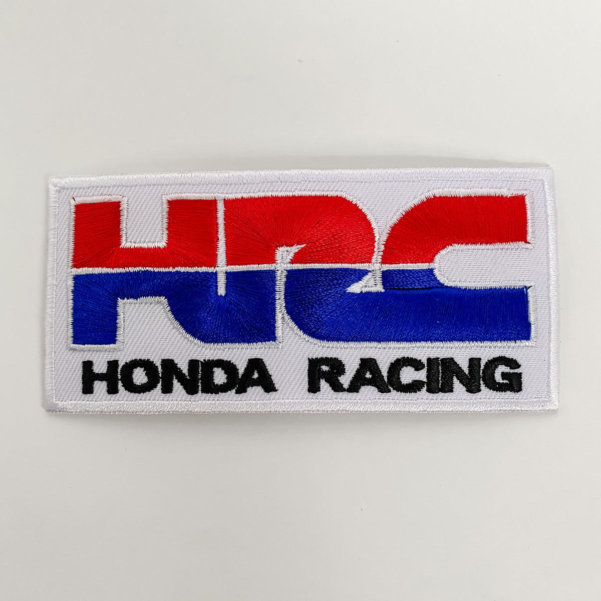 Hrc Patch HRC Honda Racing White Automotive Patch – JonnyCaps