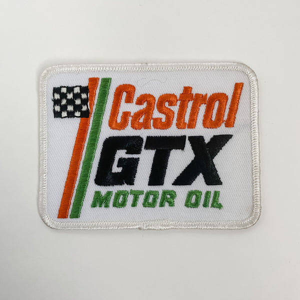Castrol GTX Motor Oil Automotive Patch