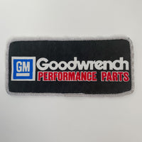 GM Goodwrench Performance Parts Automotive Patch