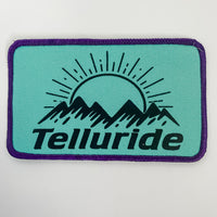 Telluride Teal and Purple Patch
