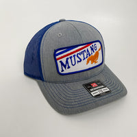 Jamie's Ford Mustang Gray and Blue Richardson Trucker Snapback