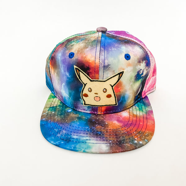 Pikachu Pokemon Rainbow Galaxy Kids Snapback