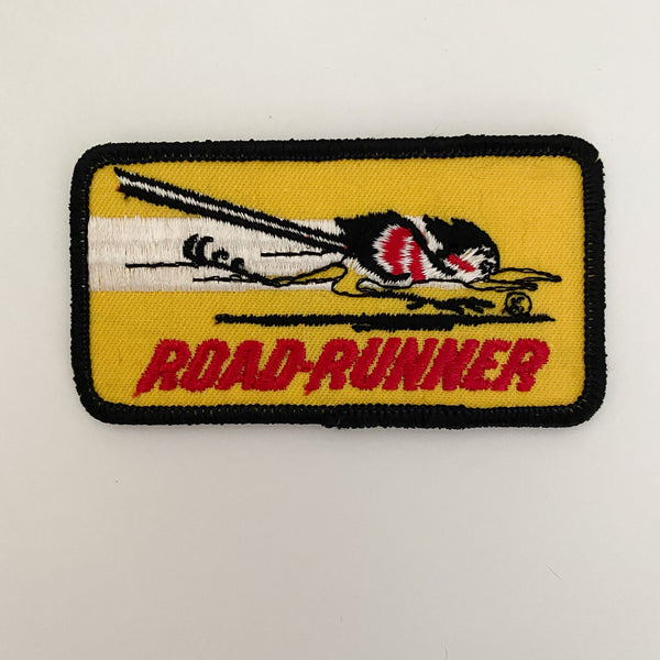 Road-Runner Yellow Black and Red Patch
