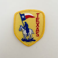 Texas Cowboy Yellow Patch