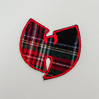 Wu Tang Plaid Patch