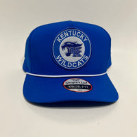 Bartley G’s Kentucky Wildcats Blue with White Rope Imperial Snapback