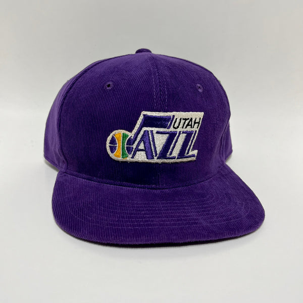Andy D’s Utah Jazz Purple Corduroy Snapback