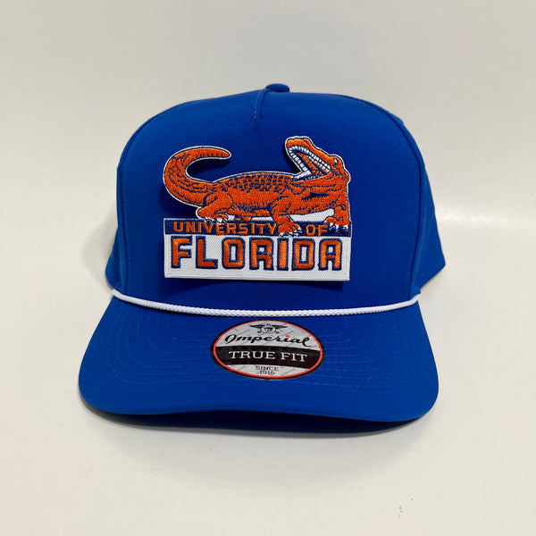 Florida Gators Blue with White Rope Imperial Snapback