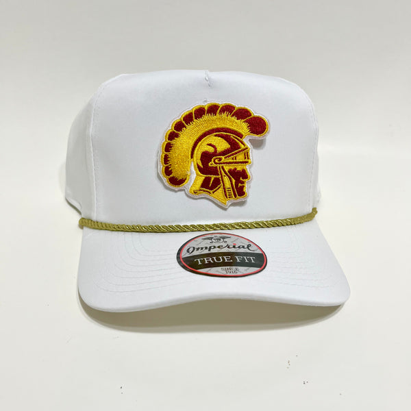 USC Trojans White with Gold Rope Imperial Snapback