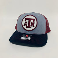 Kenneth M’s Texas A&M Heather, Navy, and Maroon Richardson Trucker