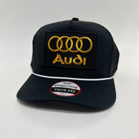 Ben H’s Audi Black with White Rope Imperial Snapback