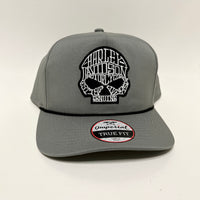 Ben H’s Harley Davidson Gray with Black Rope Imperial Snapback