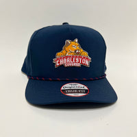 Edward S’ Charleston Cougars Navy with Navy/Red Rope Imperial Snapback