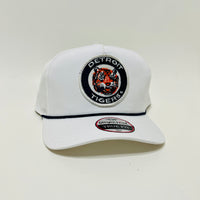 Ben H’s Detroit Tigers White with Navy Rope Imperial Snapback