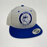 Bevin L’s Dallas Cowboys Heather and Blue Yupoong Snapback