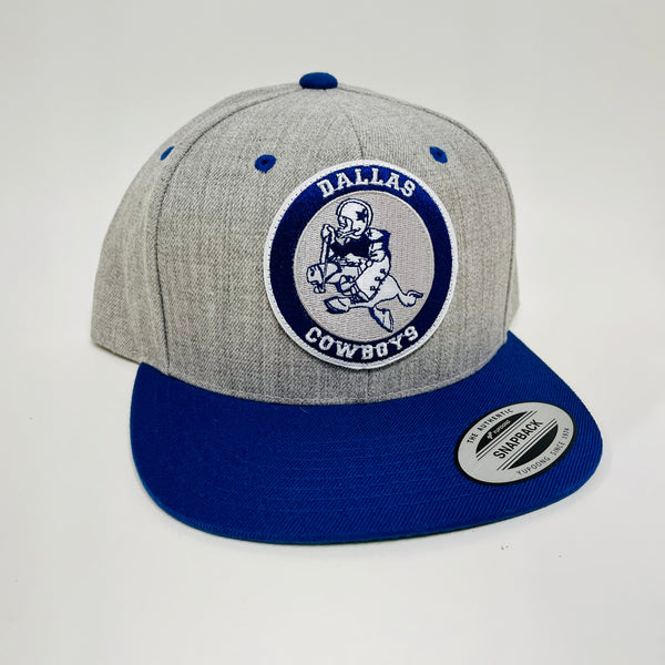 Bevin L’s Dallas Cowboys Heather and Blue Yupoong Snapback