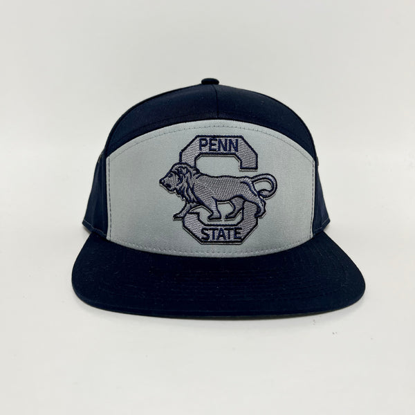 Cameron M’s Penn State Nittany Lions Navy and Gray Richardson 7 Panel Strapback