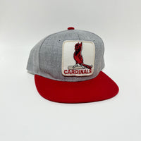 Gage L’s St Louis Cardinals Heather Gray and Red Kids Snapback